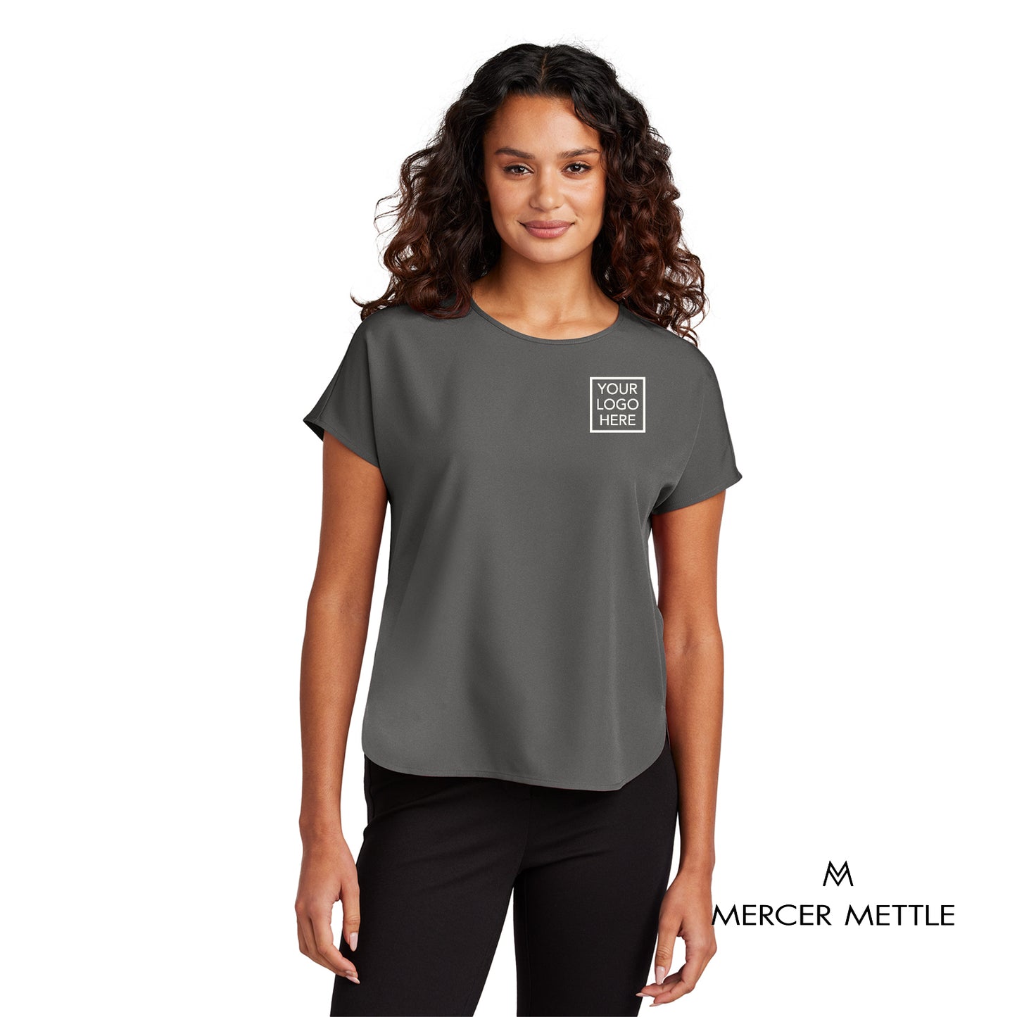 Mercer+Mettle® Women's Stretch Crepe Crew