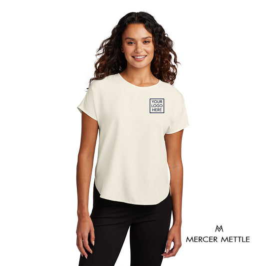 Mercer+Mettle® Women's Stretch Crepe Crew
