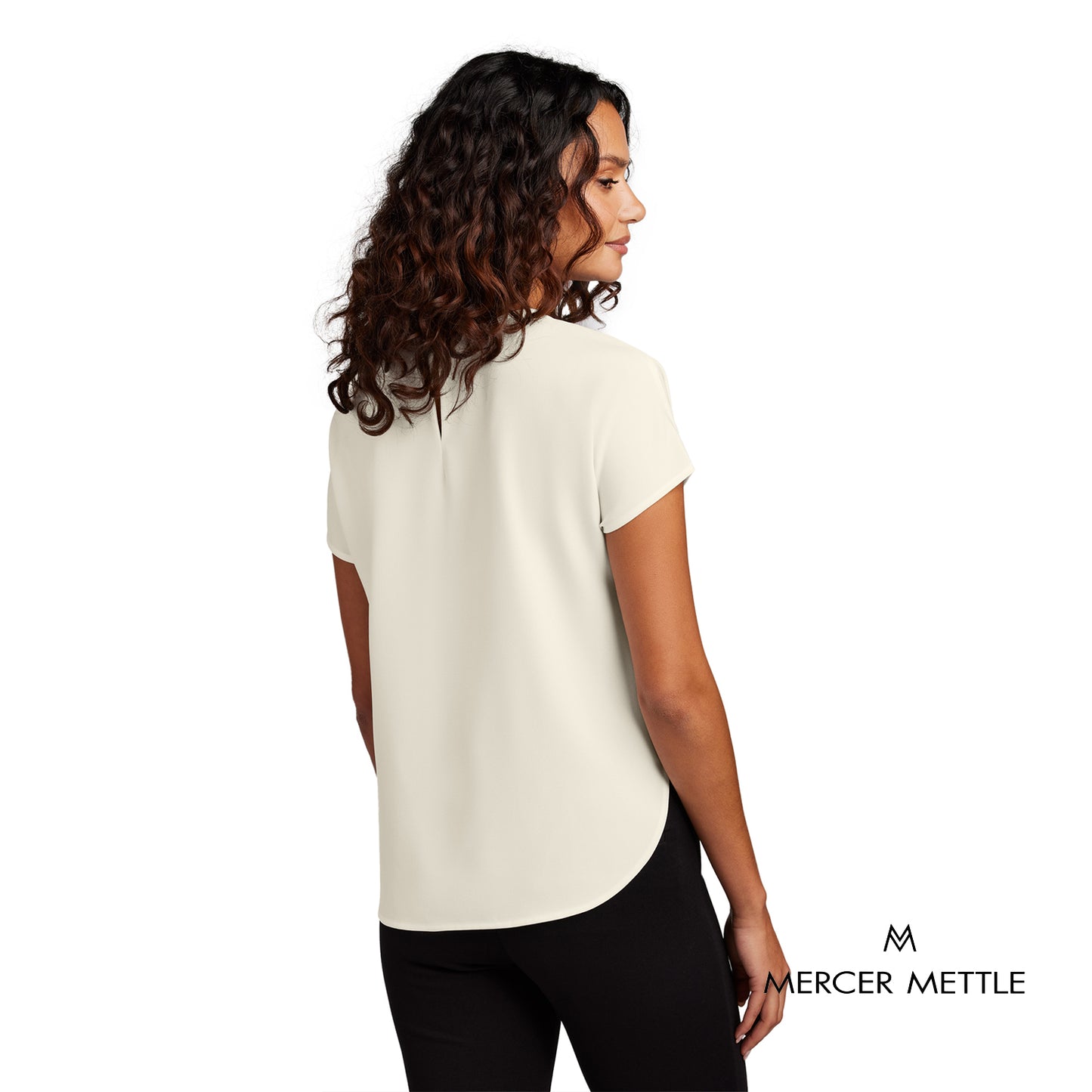 Mercer+Mettle® Women's Stretch Crepe Crew