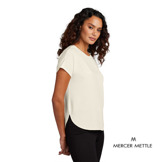 Mercer+Mettle® Women's Stretch Crepe Crew