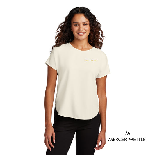 Mercer+Mettle® Women's Stretch Crepe Crew