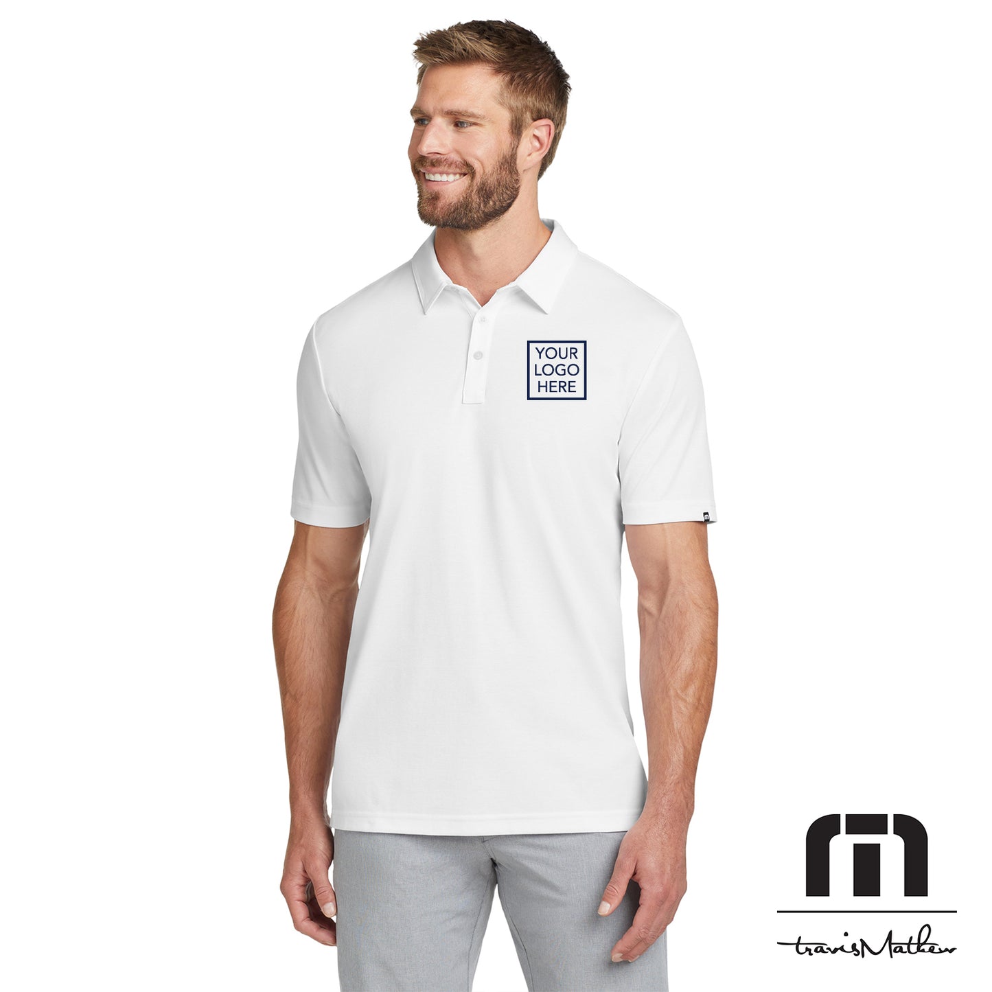 TravisMathew® Oceanside Solid Polo