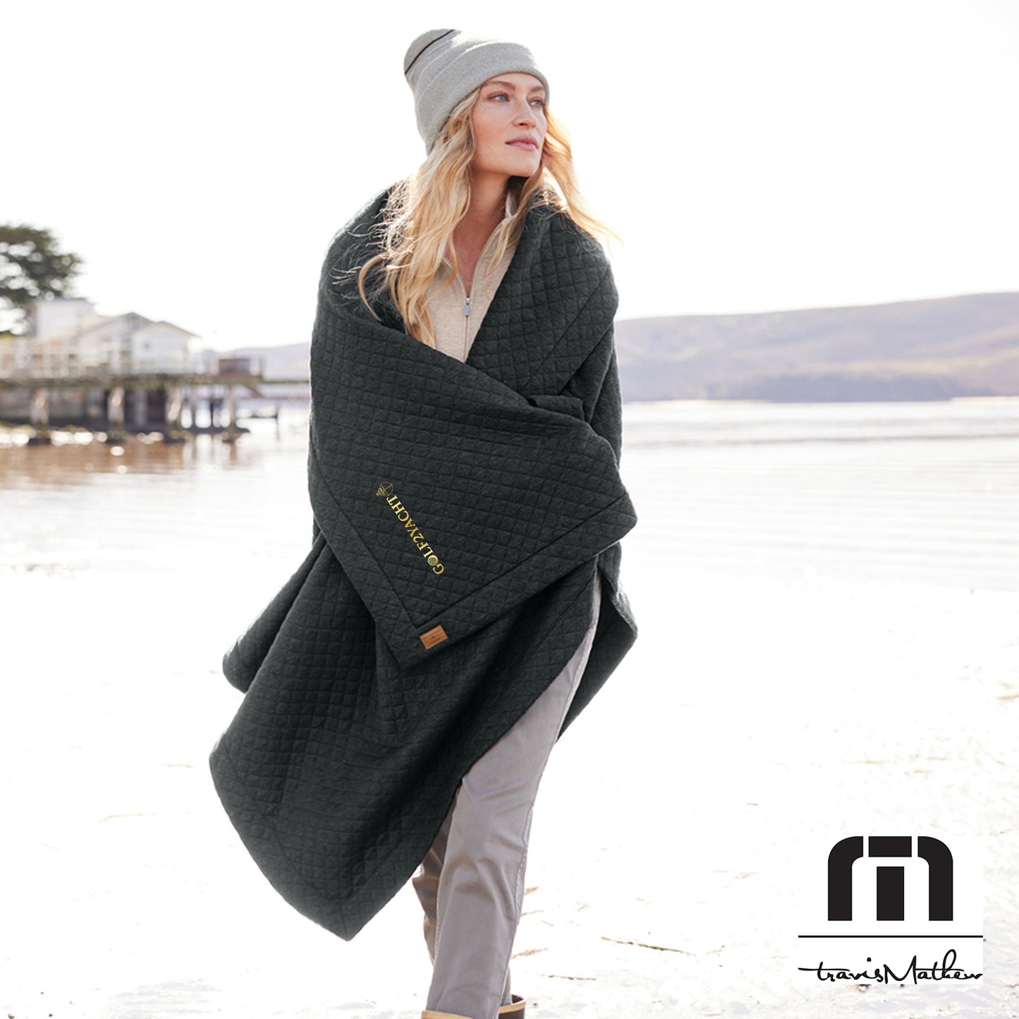 TravisMathew® Diamond Quilt Blanket