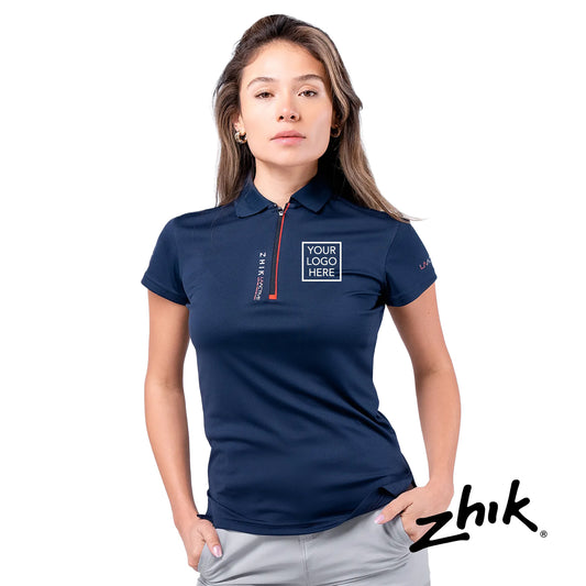 Zhik® Women's UVActive™ UPF50+ Zip Sports Polo
