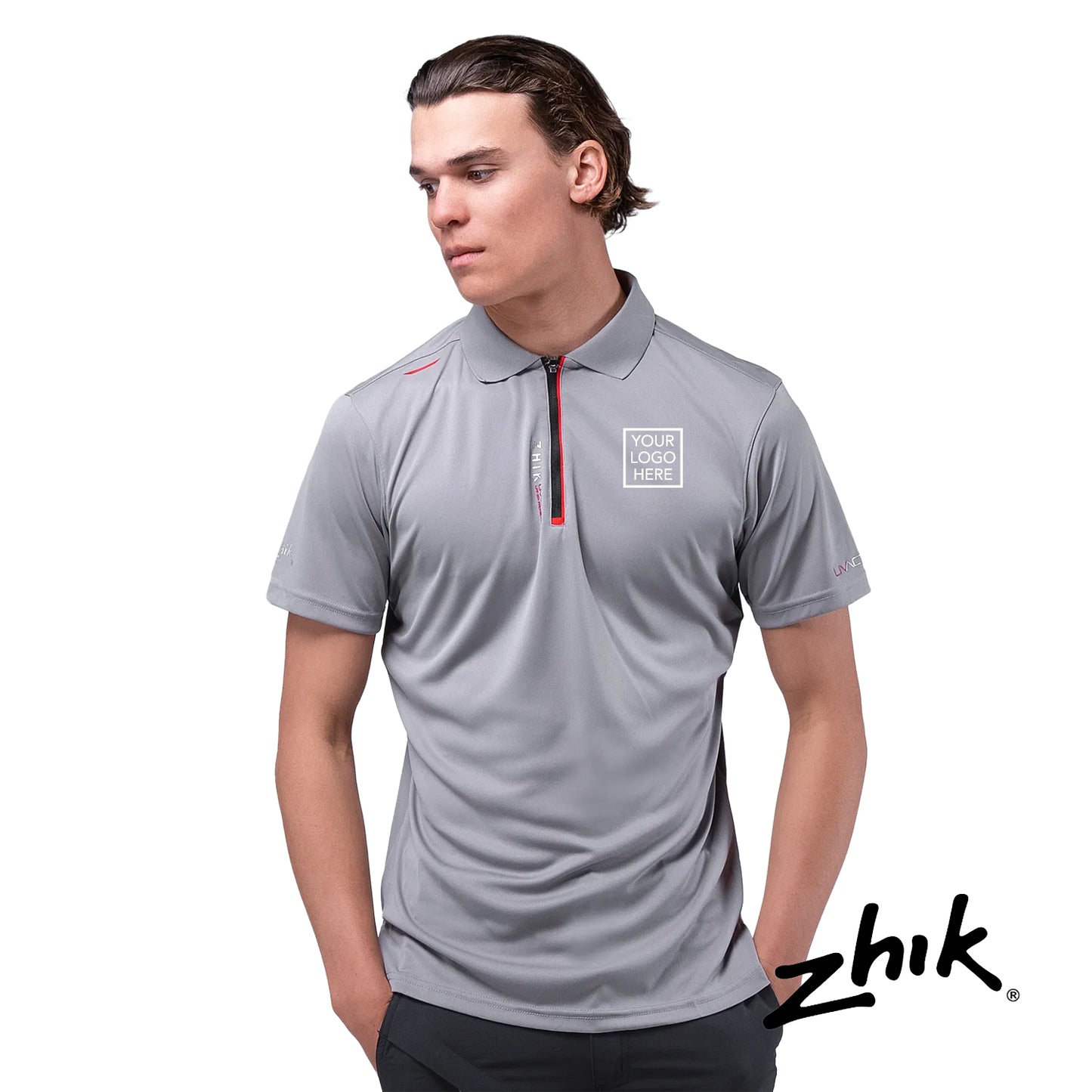 Zhik® UVActive™ UPF50+ Zip Sports Polo