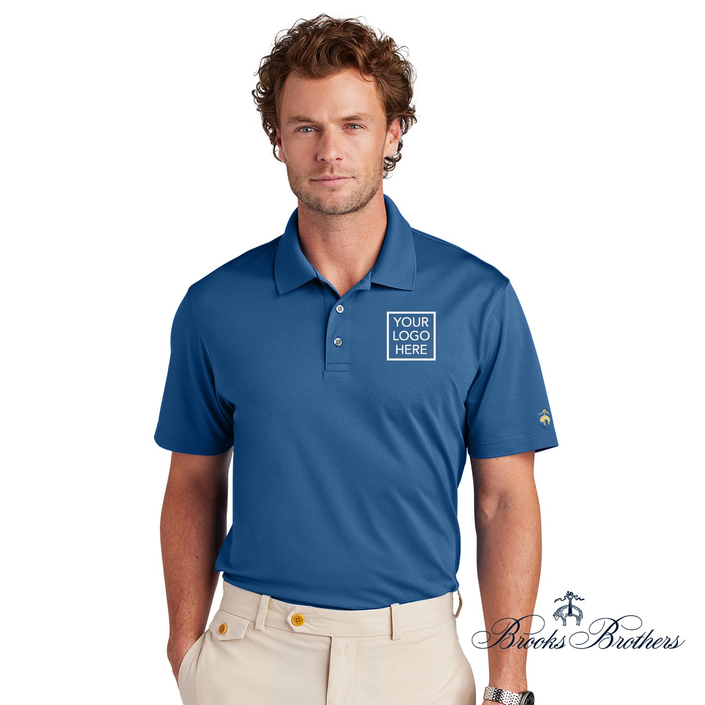 Brooks Brothers® Mesh Pique Performance Polo