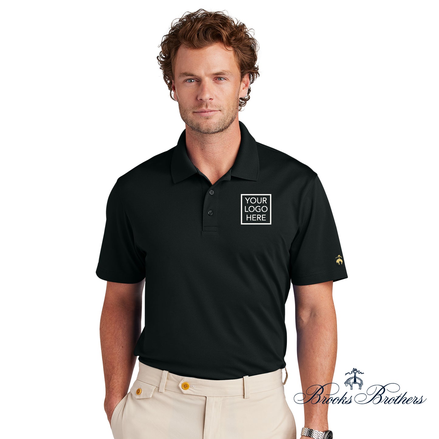 Brooks Brothers® Mesh Pique Performance Polo