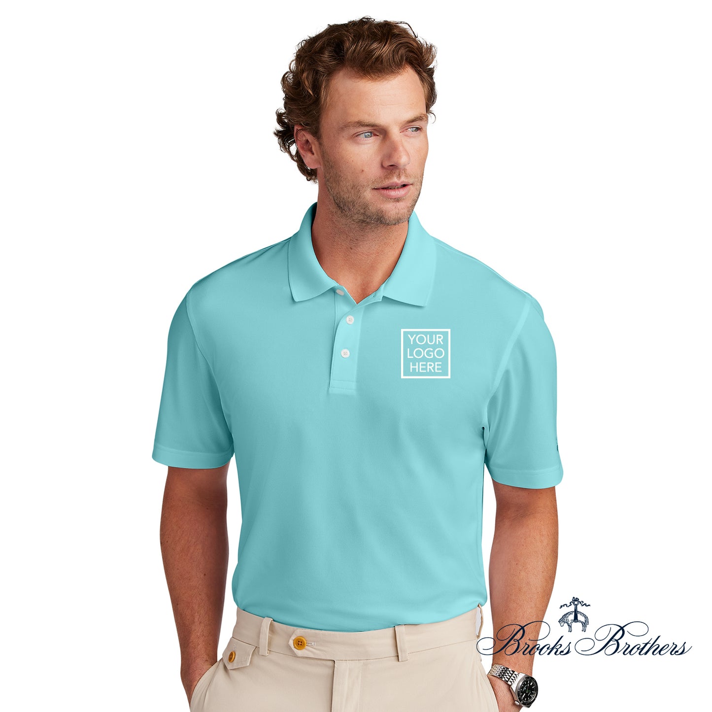 Brooks Brothers® Mesh Pique Performance Polo