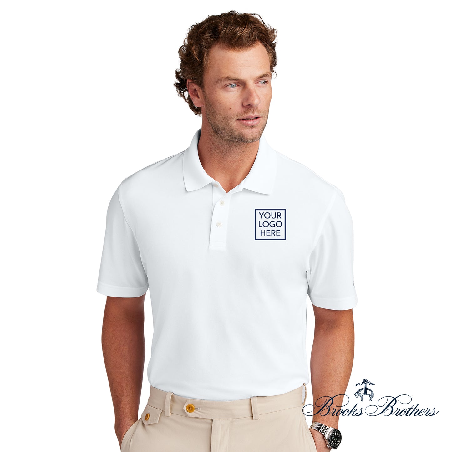 Brooks Brothers® Mesh Pique Performance Polo