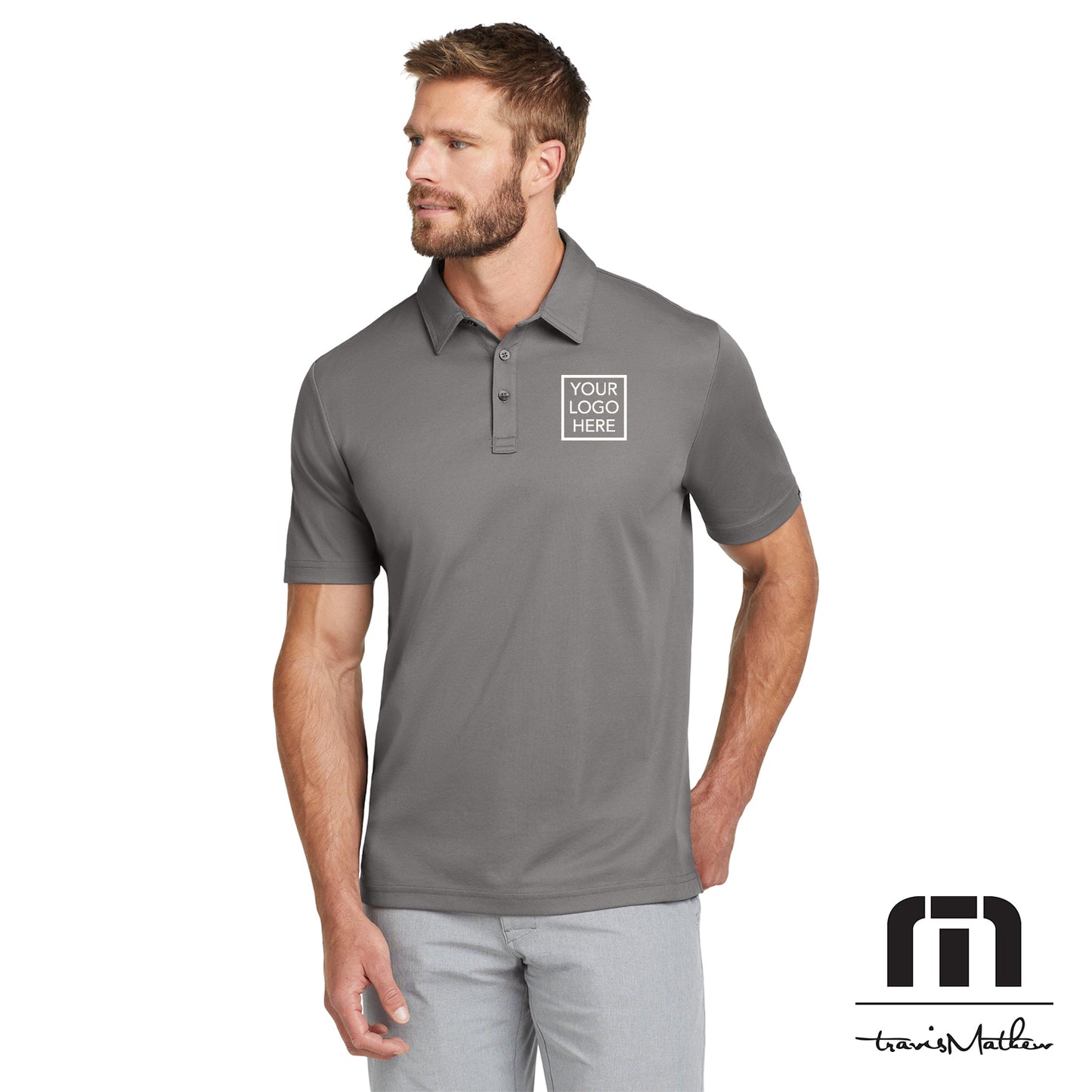 TravisMathew® Oceanside Solid Polo