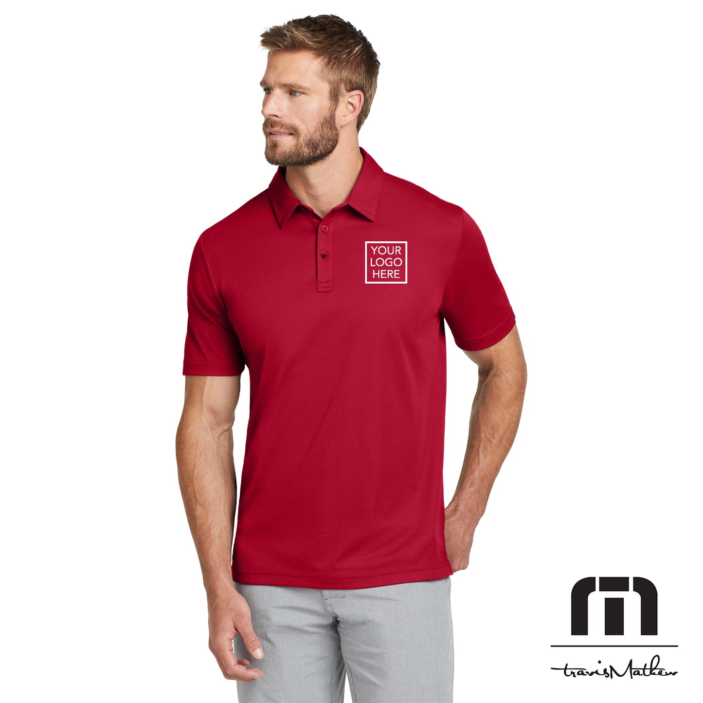 TravisMathew® Oceanside Solid Polo
